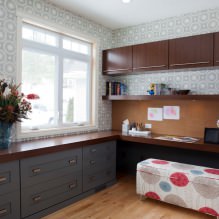 Papier peint gris : combinaisons, design, choix de meubles et de rideaux, 101 photos d'intérieur-12