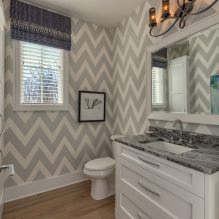 Papier peint gris : combinaisons, design, choix de meubles et de rideaux, 101 photos d'intérieur-17