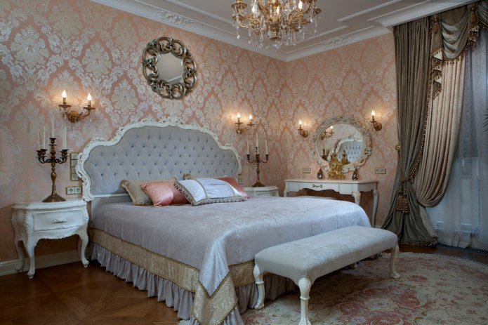 Intérieur de chambre de style victorien
