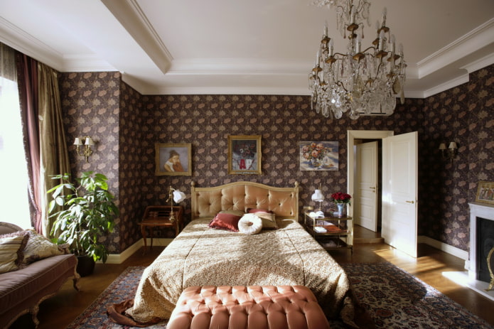 Chambre aux tons chauds