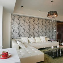 Fond d'écran dans le salon intérieur-12