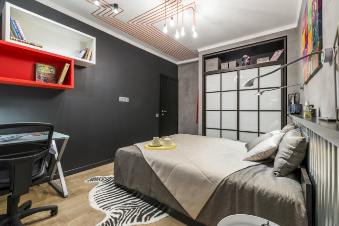 loft dans la chambre