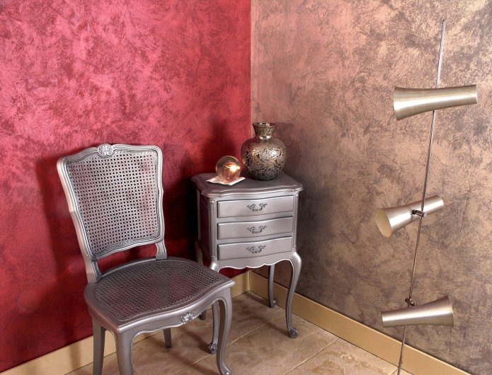 Combinaison de deux couleurs sur les murs