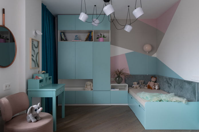 Armoire dans la chambre d'enfant