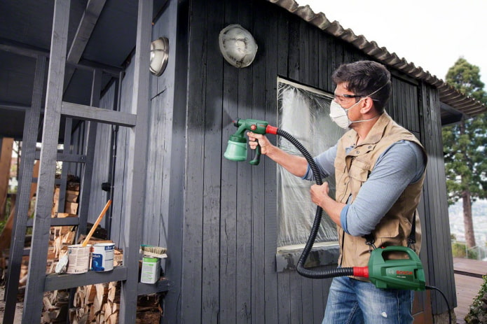 Peinture au pistolet