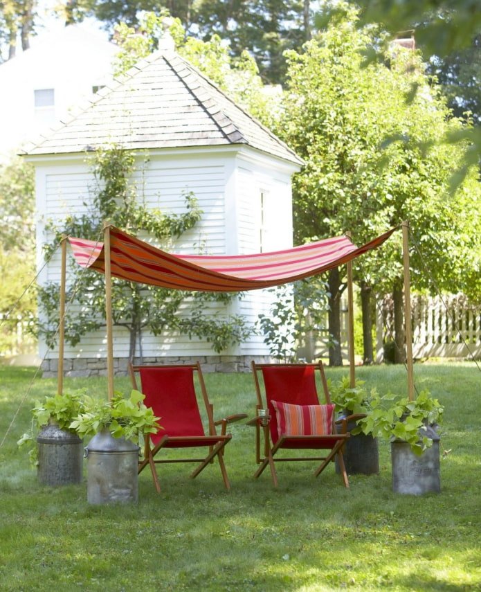 Auvent DIY