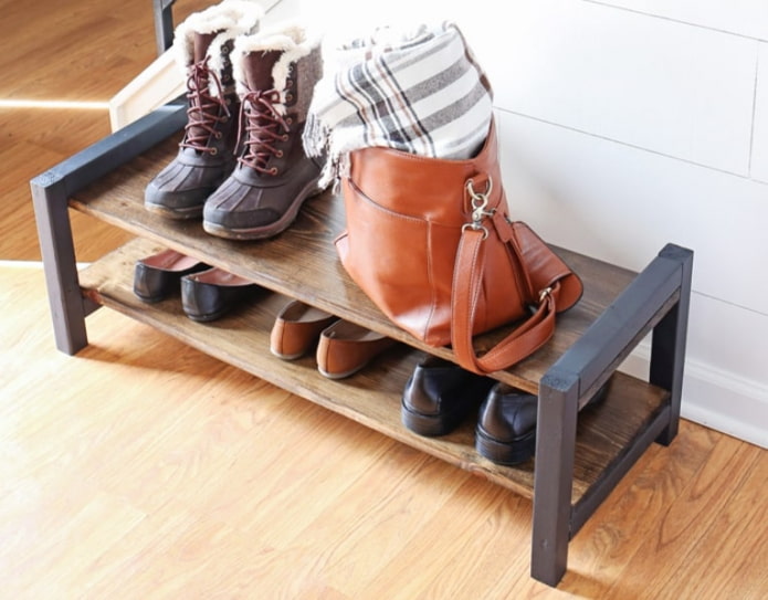 étagère à chaussures simple