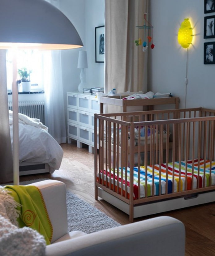 Où placer le lit bébé
