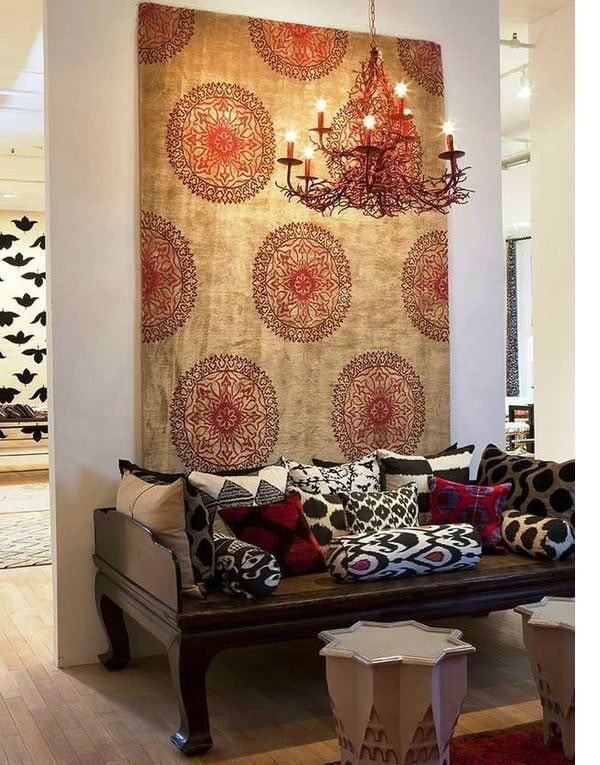 Tapis au mur