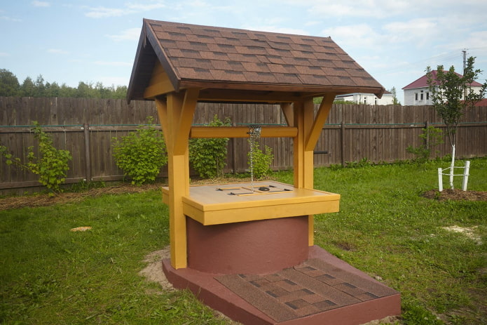 puits moderne pour maison d'été