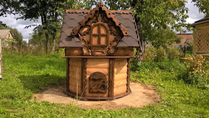 hutte de puits
