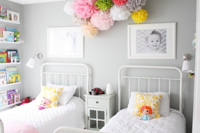photographies à l'intérieur d'une chambre d'enfant