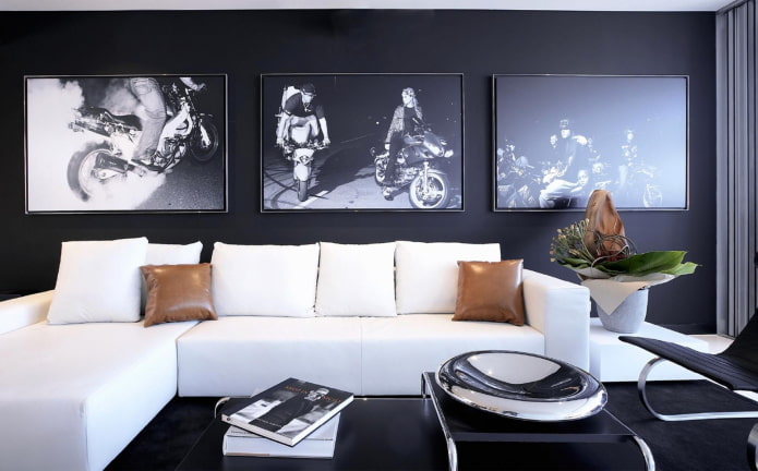 photos dans un intérieur moderne