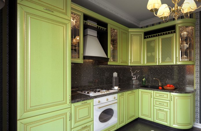 tablier de cuisine noir