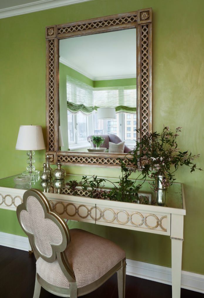 mur couleur olive