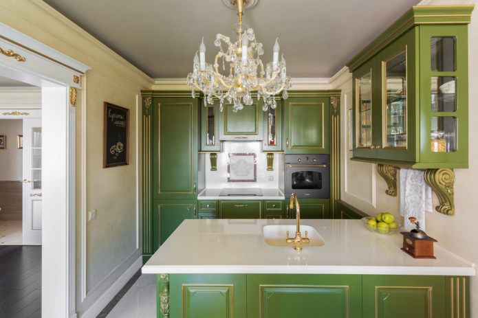 Style classique dans la cuisine