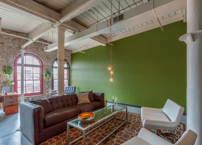 loft dans le salon