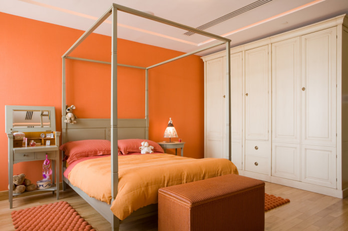 murs orange