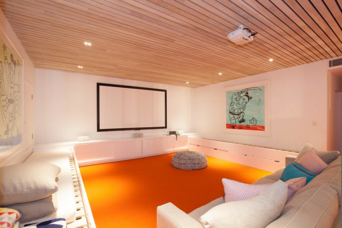 orange floor