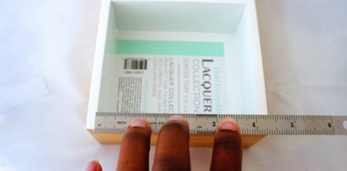 dimensions du tiroir