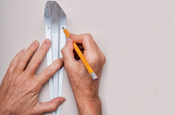 installation des fixations