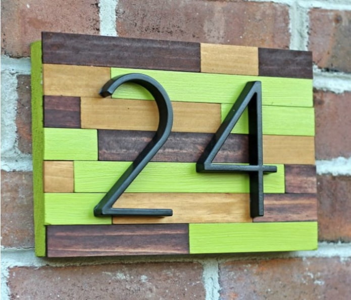 Mosaïque en bois