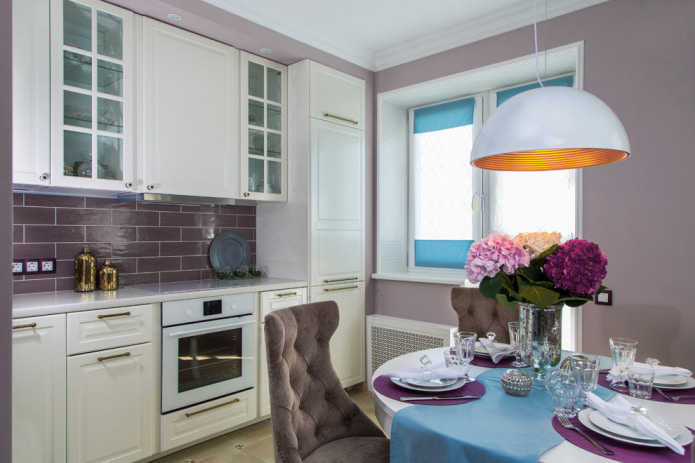 lavender kitchen