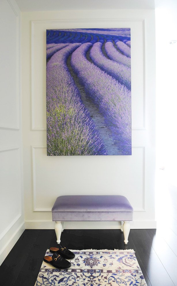 peinture à la lavande