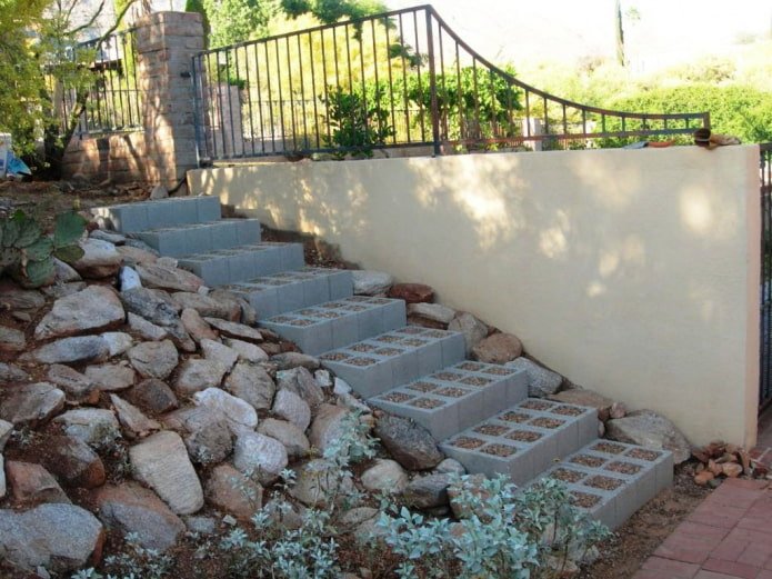 steps