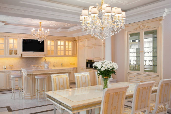 Lustre en cristal luxueux
