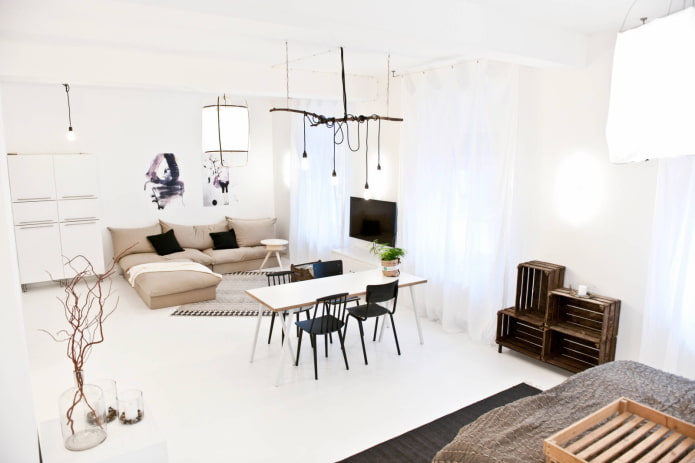 Salon scandinave