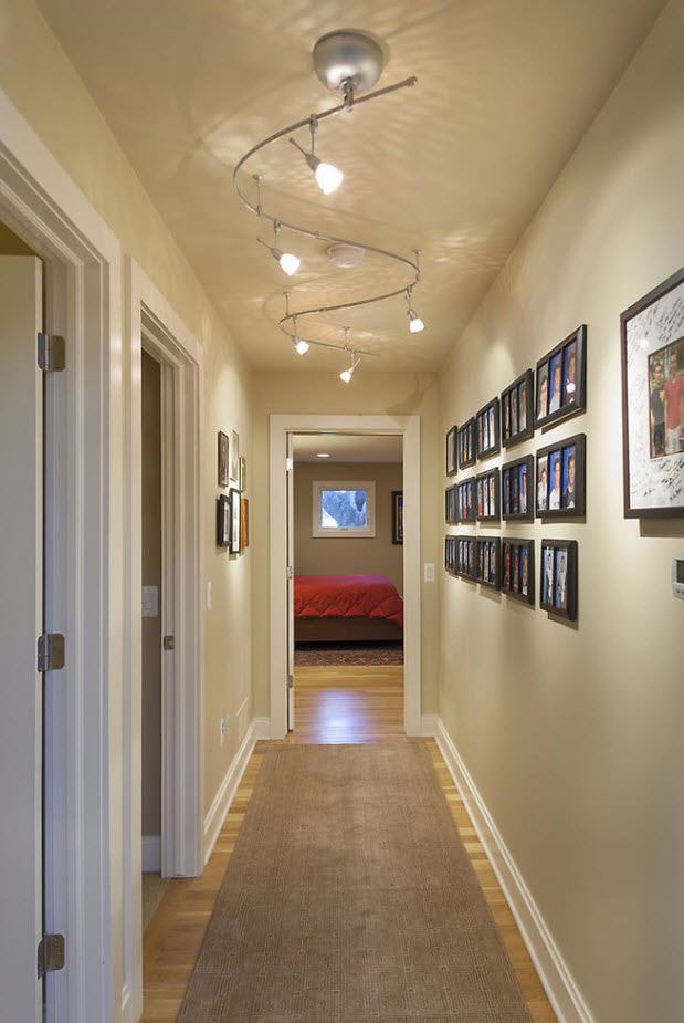 éclairage intérieur du couloir