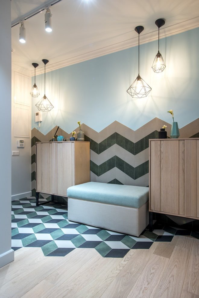 éclairage intérieur du couloir