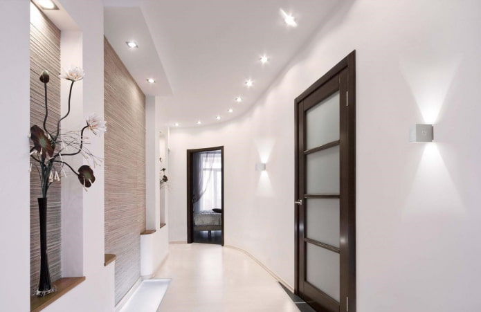 éclairage intérieur du couloir