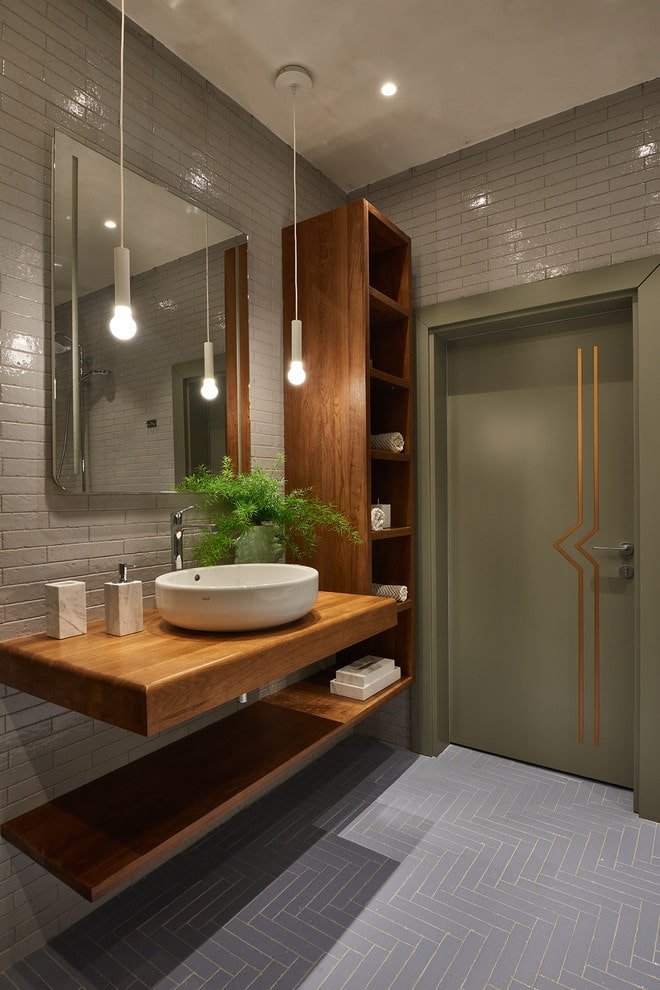 Éclairage zonal dans la salle de bain
