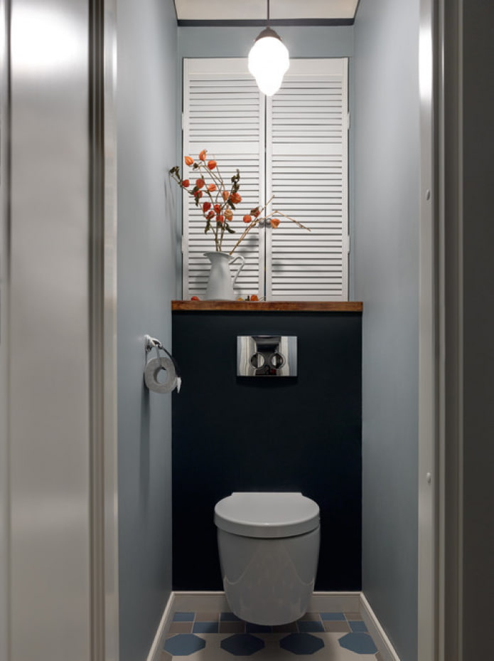 portes persiennes à l'intérieur