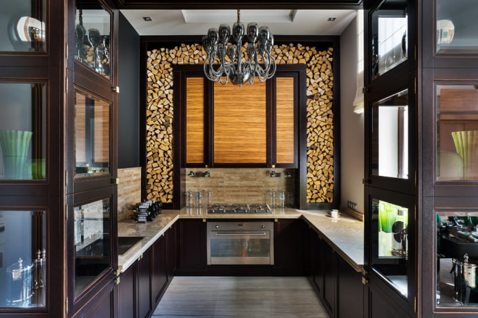 Meuble de cuisine en U
