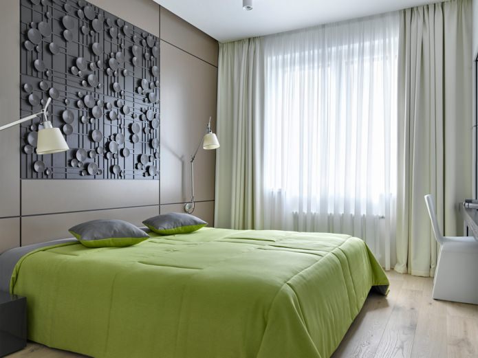Panneaux dans la chambre