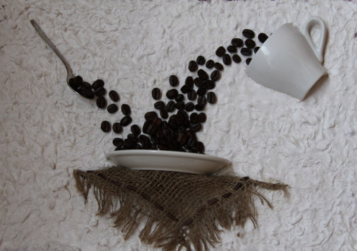 cuisine Panneau en grains de café
