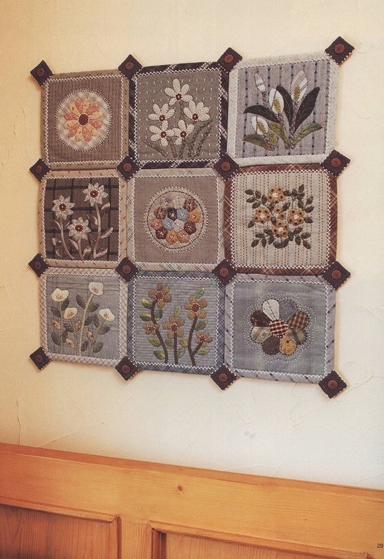 Panneau de cuisine en patchwork