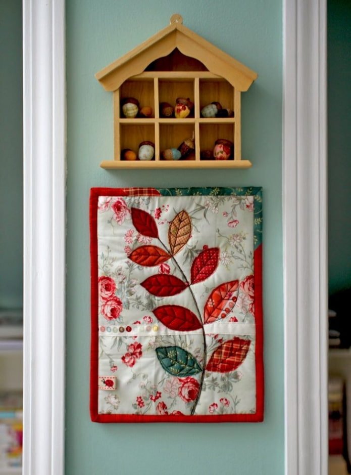 Panneau de cuisine en patchwork