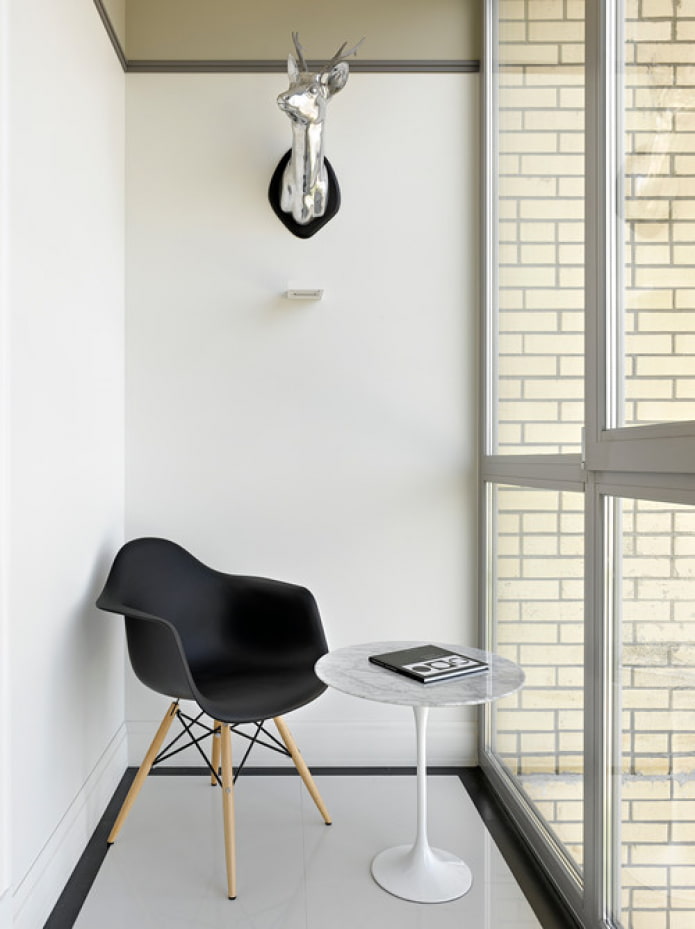 Murs peints pour le balcon