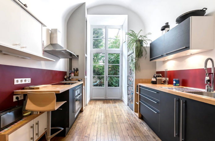 agencement de cuisine spacieuse