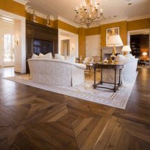 Parquet d'intérieur : types, choix des couleurs, méthodes de pose, 70 photos-6