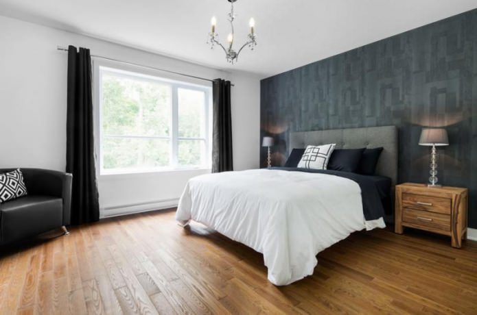 Parquet dans la chambre