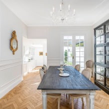 Parquet d'intérieur : types, choix de couleurs, méthodes de pose, 70 photos-14