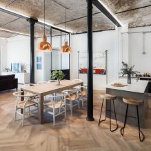 Parquet d'intérieur : types, choix des couleurs, méthodes de pose, 70 photos-3