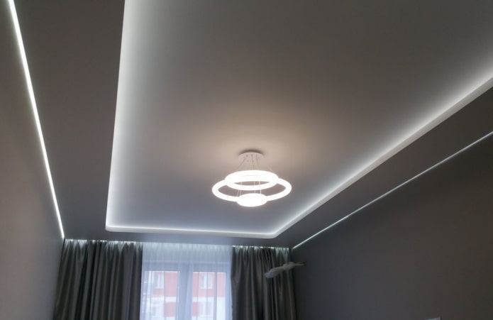conception de plafond flottant