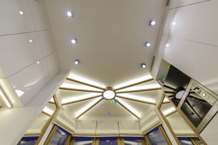 Plafond rétroéclairé