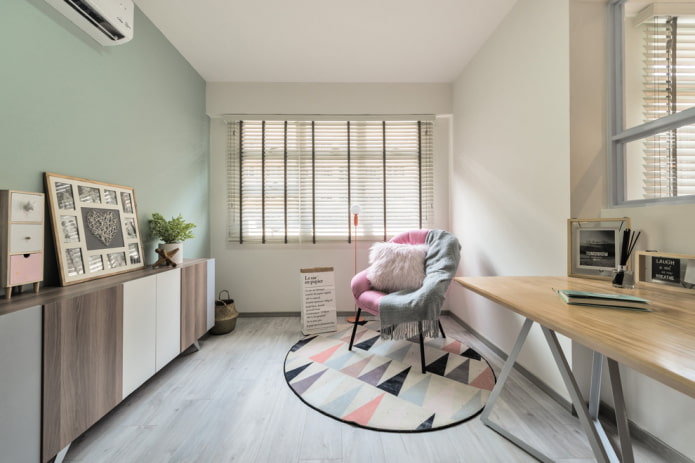 tapis avec un ornement